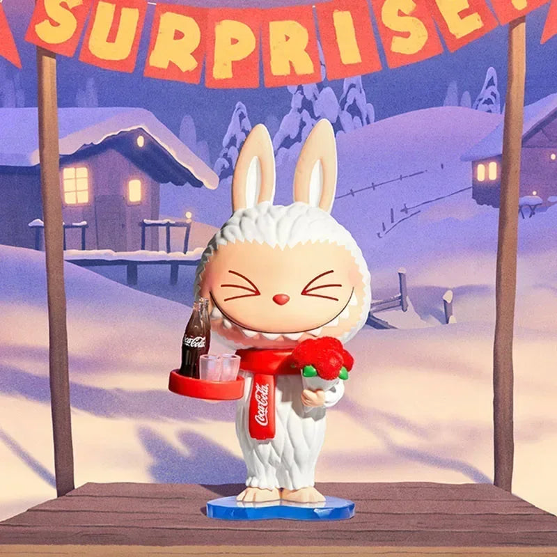 POP MART LABUBU - Figurine Mystère Série Coca-Cola