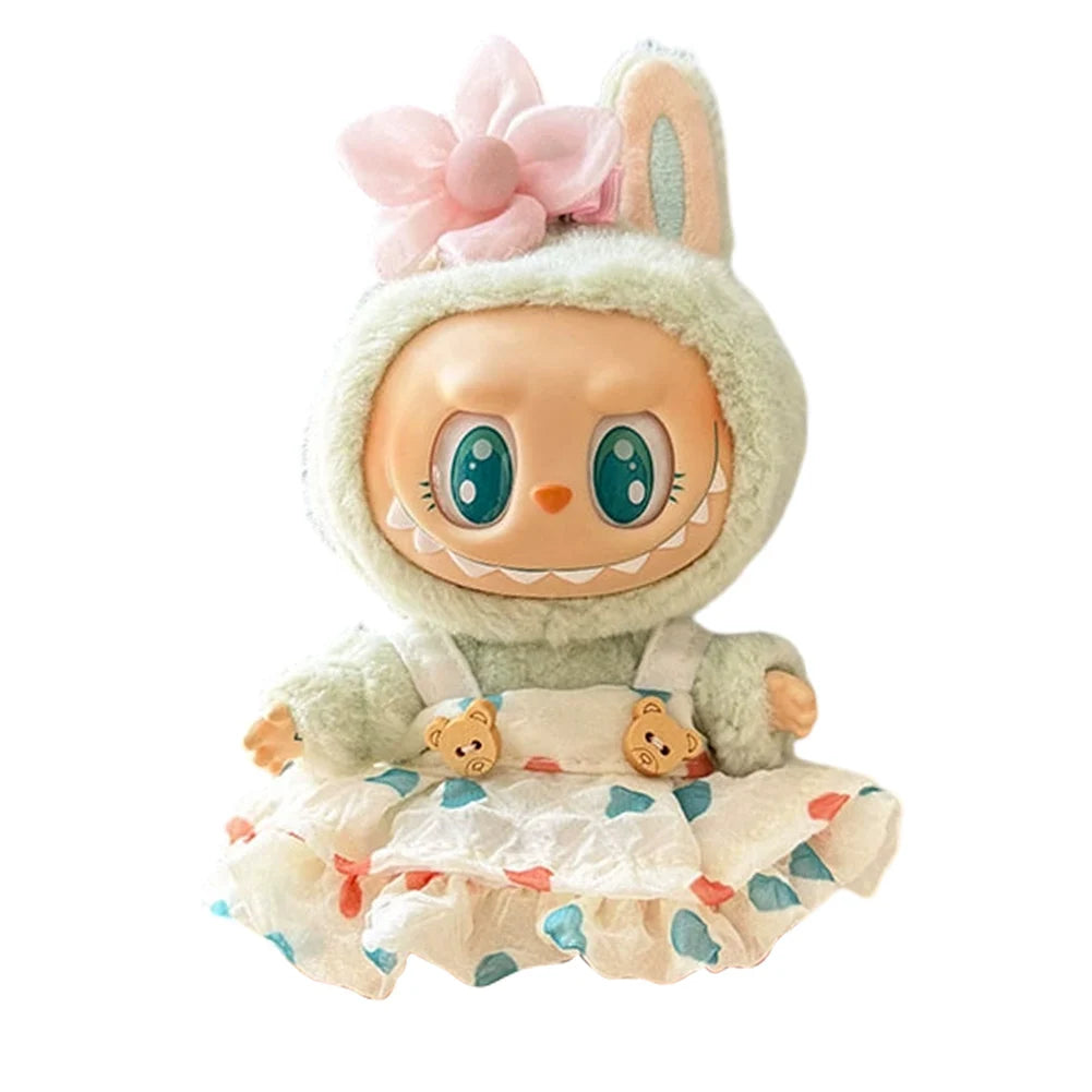 Vêtements et Accessoires pour Poupée Labubu V1/V2 (15-17 cm) – Tenues mignonnes, costumes et déguisements