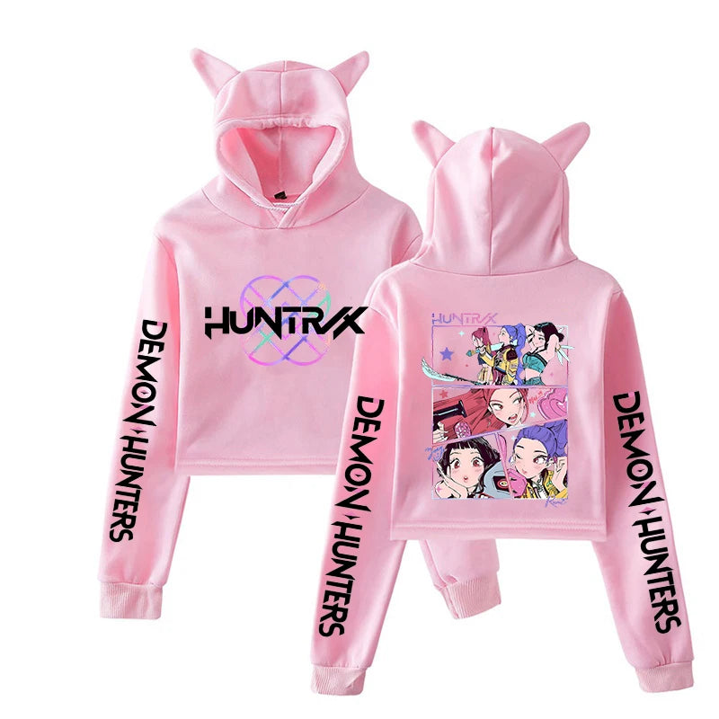 Hoodie K-POP Demon Hunters – Édition Oreilles de Chat