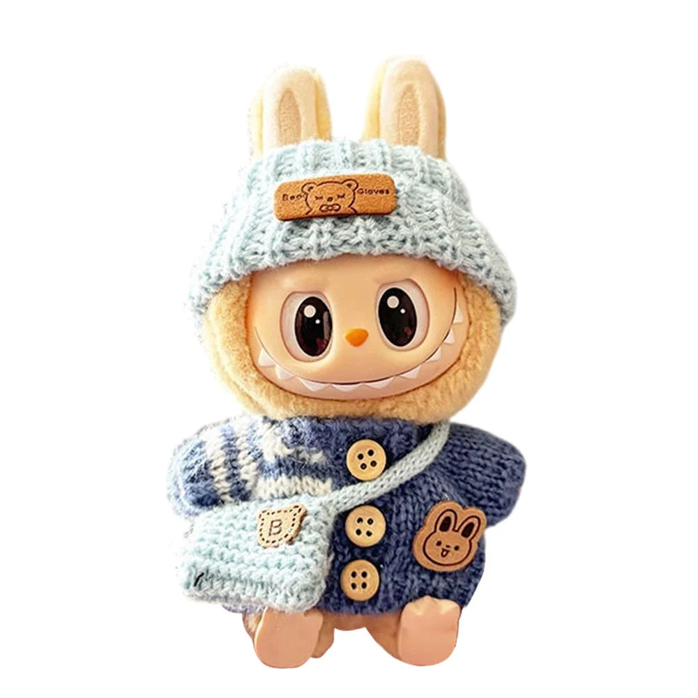 Vêtements et Accessoires pour Poupée Labubu V1/V2 (15-17 cm) – Tenues mignonnes, costumes et déguisements