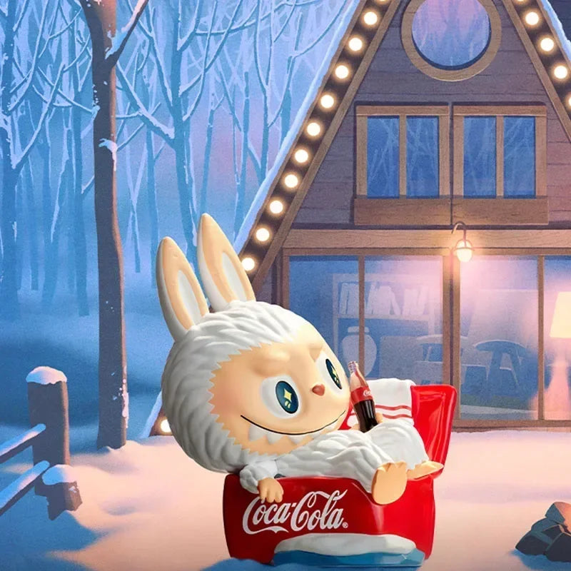 POP MART LABUBU - Figurine Mystère Série Coca-Cola