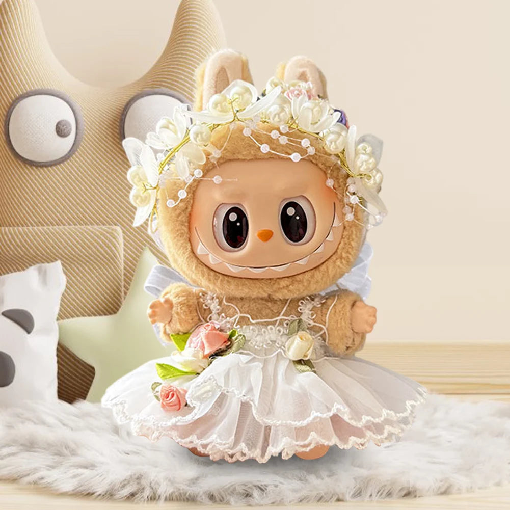 Vêtements et Accessoires pour Poupée Labubu V1/V2 (15-17 cm) – Tenues mignonnes, costumes et déguisements