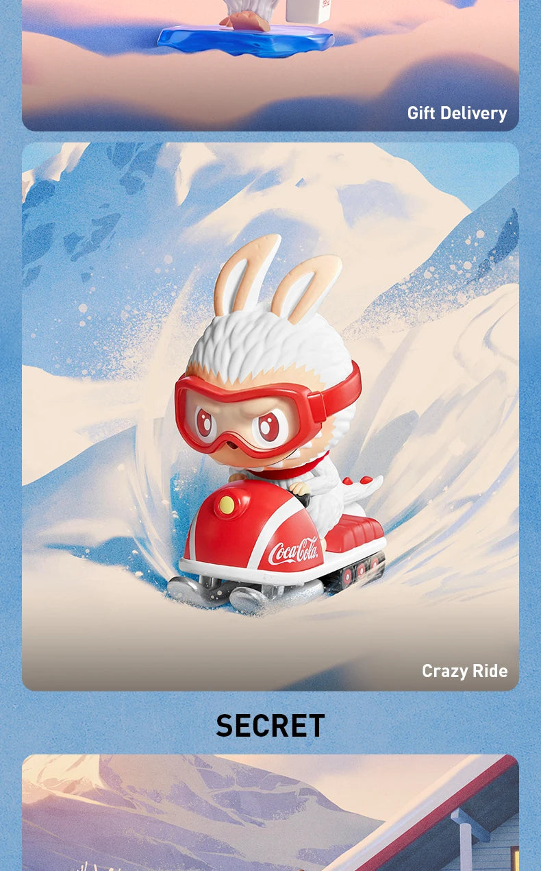 POP MART LABUBU - Figurine Mystère Série Coca-Cola