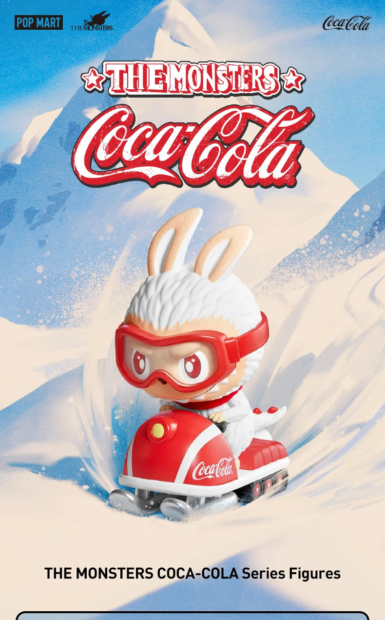POP MART LABUBU - Figurine Mystère Série Coca-Cola