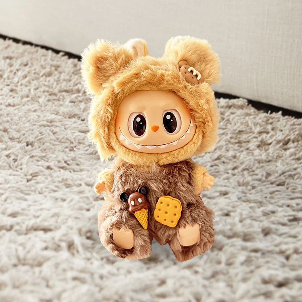 Vêtements et Accessoires pour Poupée Labubu V1/V2 (15-17 cm) – Tenues mignonnes, costumes et déguisements