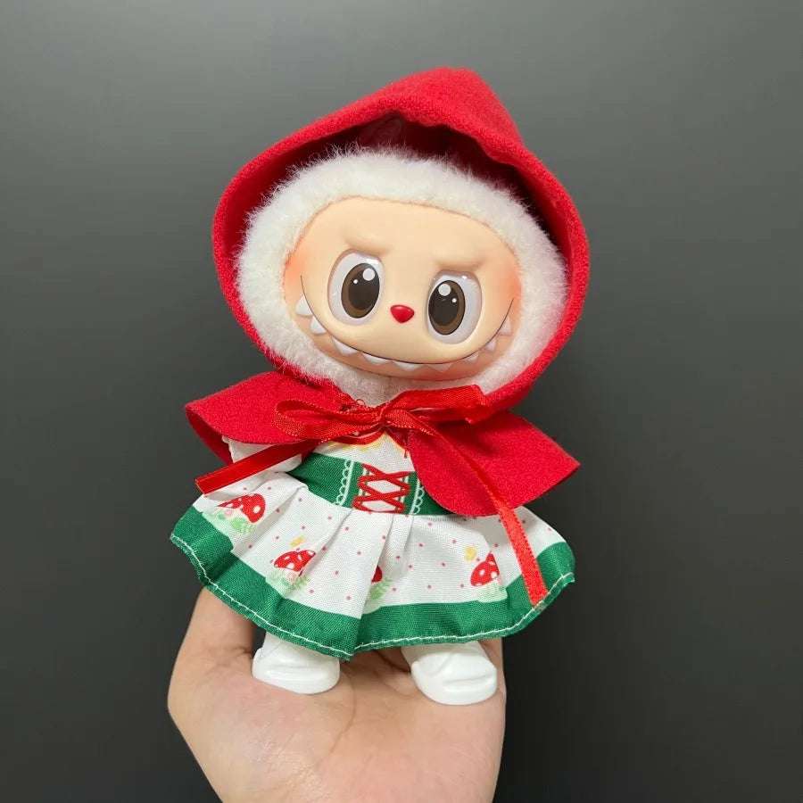 Vêtements de Noël pour Poupées Labubu