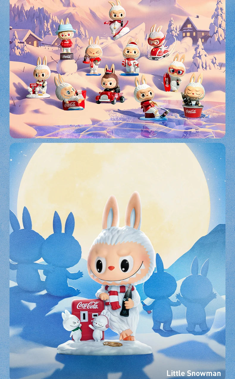 POP MART LABUBU - Figurine Mystère Série Coca-Cola