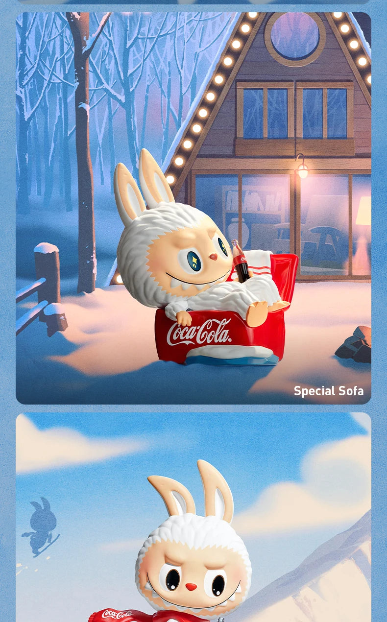 POP MART LABUBU - Figurine Mystère Série Coca-Cola