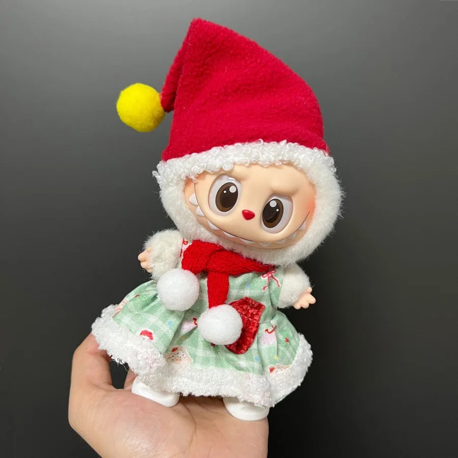 Vêtements de Noël pour Poupées Labubu