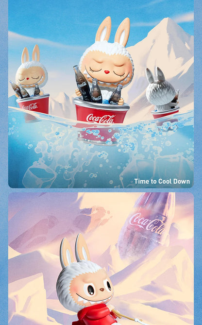 POP MART LABUBU - Figurine Mystère Série Coca-Cola
