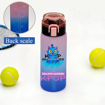 Gourde KPop Demon-Hunters HUNTR/X (Rumi, Mira, Zoey) - Bouteille Sport Isotherme ou Dégradée