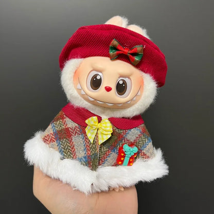 Vêtements de Noël pour Poupées Labubu