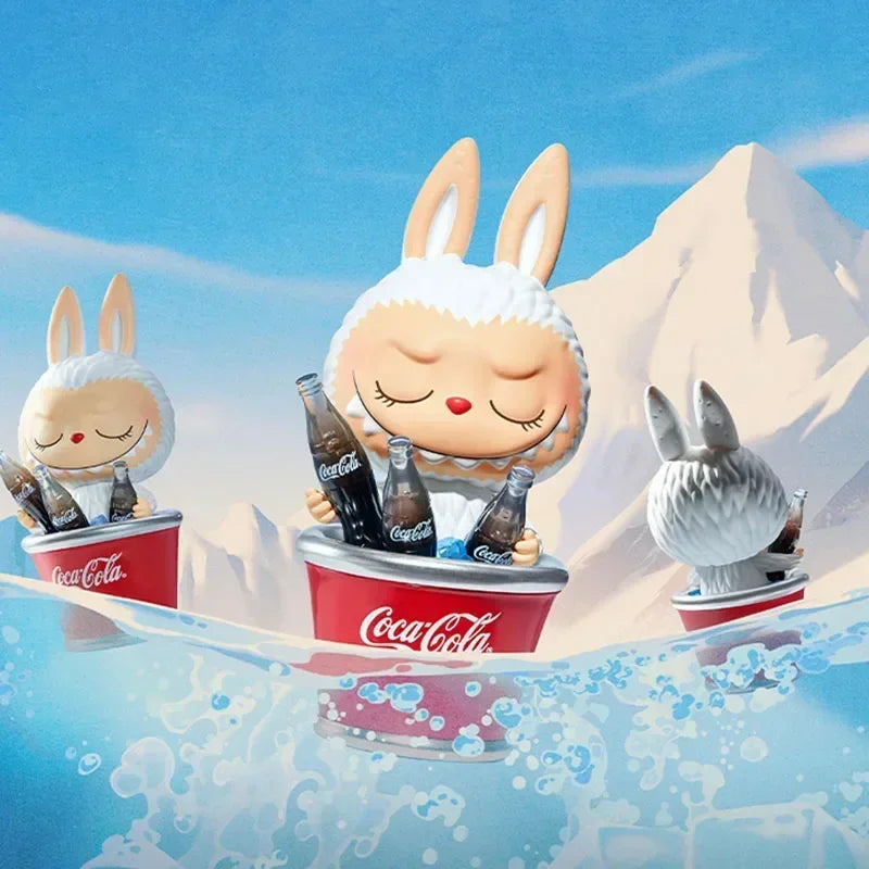 POP MART LABUBU - Figurine Mystère Série Coca-Cola